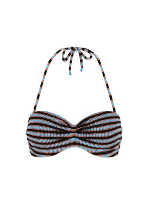  bleu ribbed